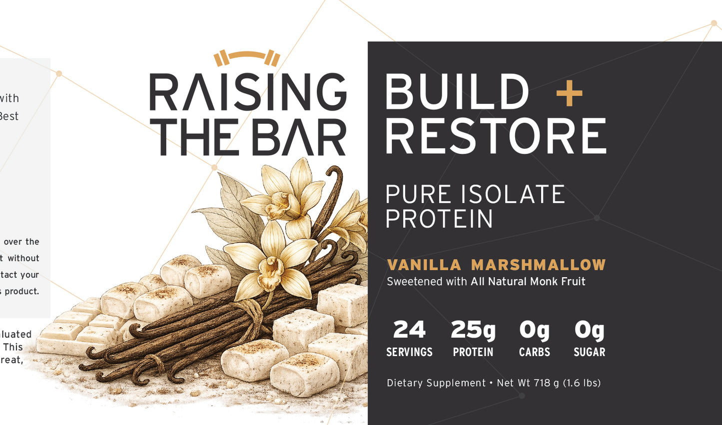 Pure Isolate Protein Vanilla Marshmallow